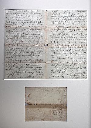 Autographed 1798 Manuscript Establishing Canfield Township, Originally Campfield, in Mahoning Cou...