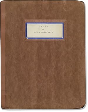 Carib (Original manuscript for an unpublished novel)