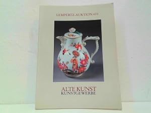 Katalog Lempertz-Auktion 633. 633. Math. Lempertzsche Kunstversteigerung. Alte Kunst / Kunstgewer...