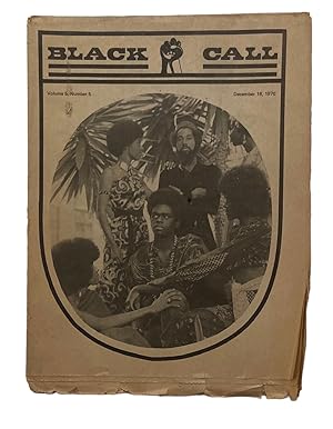 Black Call Volume 5, Number 5. December 18, 1970