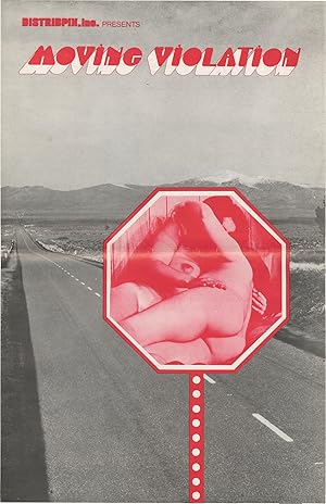 Moving Violation (Original pressbook for the 1971 adult film)