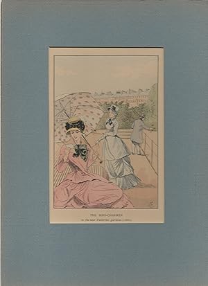 1898 Women's History of French Fashion Watercolor Print #87