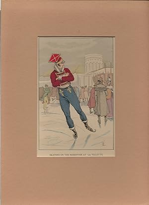 1898 Women's History of French Fashion Watercolor Print #29