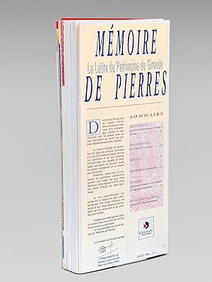 Mémoires de Pierres. La Lettre du Patrimoine de Gironde (45 Numéros : Du n° 1 au 29 ; du 31 au 38...