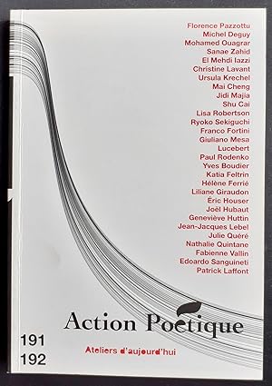 Action poétique n°191-192, mars/juin 2008.