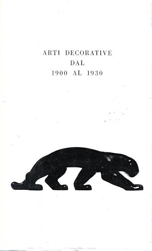 Arti decorative dal 1900 al 1930