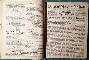 Patriotisches Volksblatt zur Belehrung und Unterhaltung für Stadt und Land. Calbesches Kreis- und...