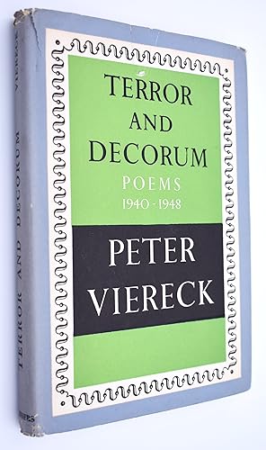 TERROR AND DECORUM Poems 1940-1948