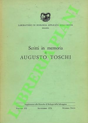 Scritti in mermora di Augusto Toschi.