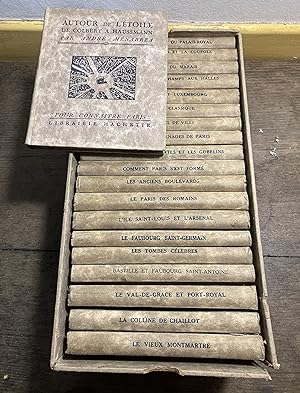 Collection "Pour connaître Paris". 20 volumes sous coffret.