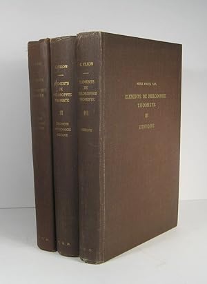 Éléments de philosophie thomiste. 3 Volumes