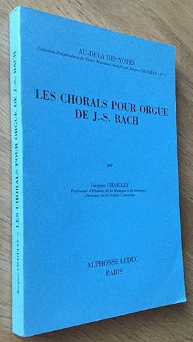 Les chorals pour orgue de Bach