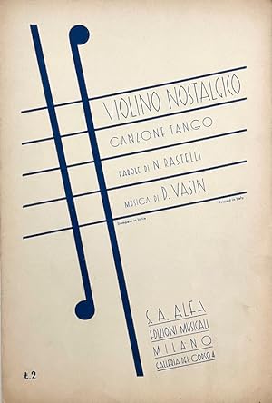 Violino Nostalgico (Canzone - Tango)