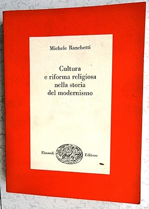 cultura e riforma religiosa nella storia del modernismo