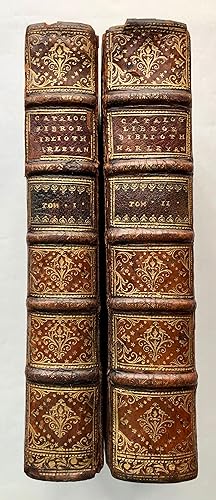Catalogus Bibliothecae Harleianae, in locos communes distributus cum indice auctorum. Vols. 1 and...