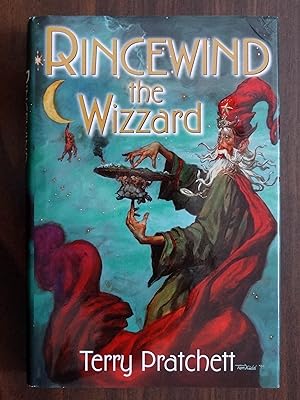 Rincewind the Wizzard: The Colour of Magic / the Light Fantastic / Sourcery / Eric *SIGNED