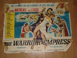 Original Vintage Quad Movie Poster Warrior Empress