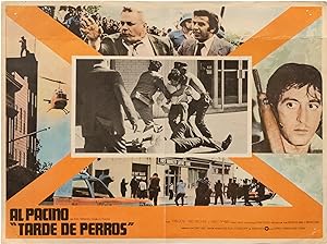 Dog Day Afternoon [Tarde de perros] (Original Spanish lobby card for the 1975 film)