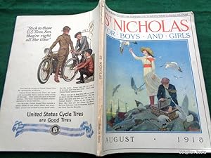 St Nicholas Magazine. August 1918 (single issue). Norman Rockwell cover