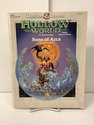 Sons of Azca; Hollow World Official Game Accessory; Dungeons & Dragons 9332 HWR1