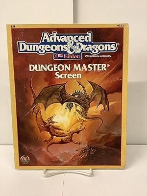 Dungeon Master Screen; Advanced Dungeons & Dragons 2nd Edition 9263 REF1