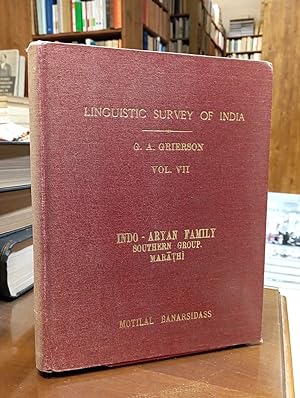Linguistic Survey of India - Vol. VII: Indo-Aryan Family, Southern Group: Specimens of the Marath...