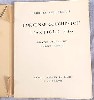 Hortense, Couche-Toi et L'Article 330 # 98/100