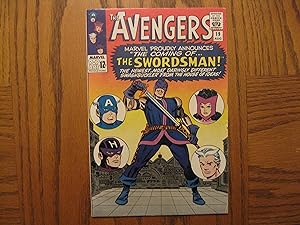 Marvel Comic The Avengers #19 1965 5.5 Stan Lee; Great Jack Kirby Cover!
