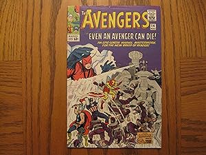 Marvel Comic The Avengers #14 1965 5.0 Stan Lee; Great Jack Kirby Cover!
