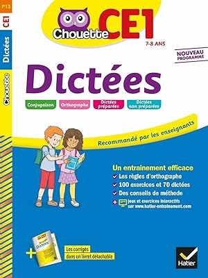 Collection Chouette - Francais: Dictees CE1 (7-8 ans)