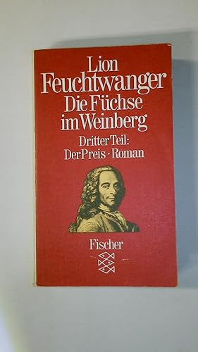 DIE FÜCHSE IM WEINBERG, BD. 3. Der Preis