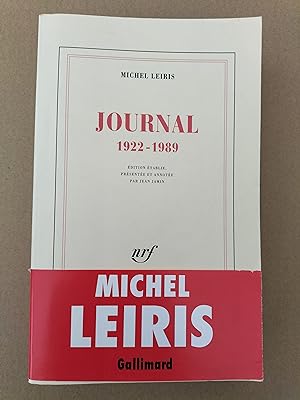 Journal: (1922-1989)