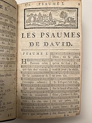 Les Psaumes de David, Mis en vers françois; & les Cantiques sacrés, revus & approuvés par les Pas...