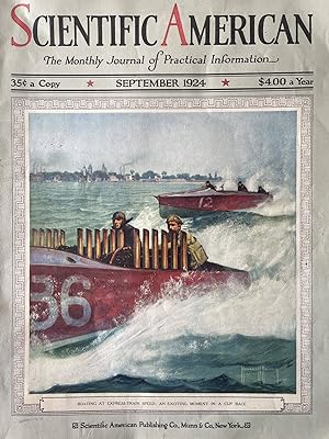 [Aviation, Steam Power] Two Issues of Scientific American: 1907 and 1924