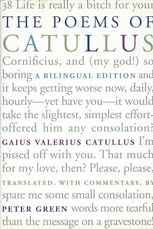 The Poems of Catullus: A Bilingual Edition