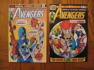 Marvel Comics The Avengers #145 and #146 1976 Two Issues