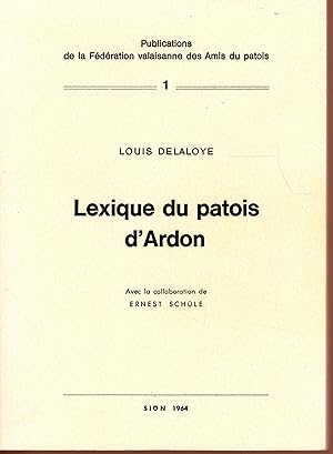 Lexique du Patois d'Ardon