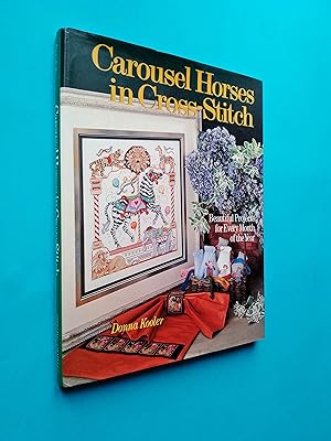 Carousel Horses in Cross Stitch