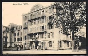 Carte postale Vittel, Central-Hôtel