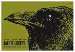 2011 American Concert Poster, Jackie Greene (Belly Up)