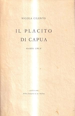 Il Placito di Capua - Marzo CMLX