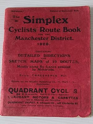 Simplex Cyclist's Route Book for the Manchester District 1906
