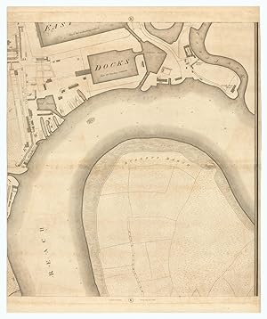Sheet K3 - North Greenwich, Blackwall, Bugsby's Reach, Leamouth, East India Docks, Bow Creek