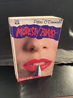 Sabre-Tooth / "(Modesty Blaise" Series #2), Paperback, Mysterious Press, First Edition