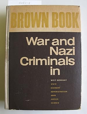 Brown Book | War and Nazi Criminals in West Germany