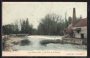 Carte postale Lux, Moulin et le Glacis