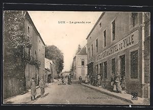 Carte postale Lux, La grande rue
