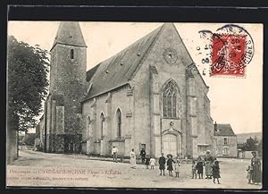 Carte postale Condé-sur-Huisne, L`Eglise