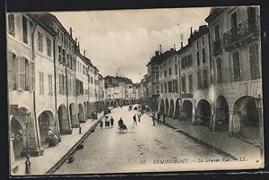 Carte postale Remiremont, La Grande Rue