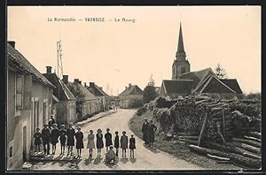 Carte postale Vaunoise, La Normandie, Le Bourg
